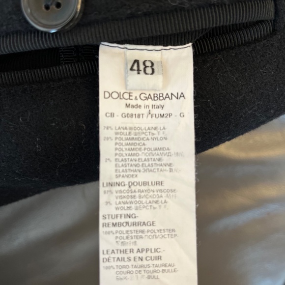 Dolce gabana men coat - Picture 4 of 5